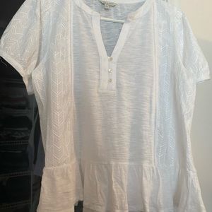 Lucky Brand peplum top
